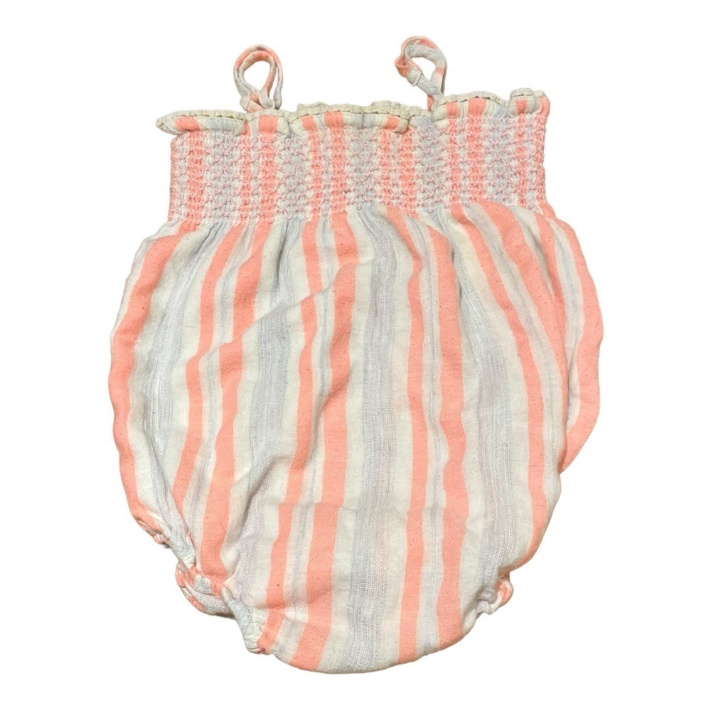 EGG Baby Bright Pink and Light Blue Romper Size 12m - Picture 1 of 4